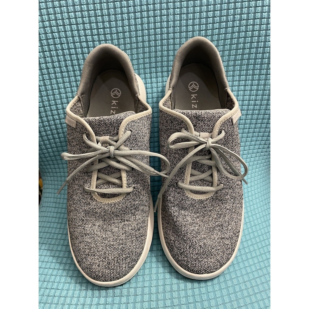 Kizik Madrid Fast Grey Handsfree Athletic Shoes Mens 9.5 Women's 11